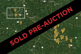Union Co & Lafayette Co AR 1733.76± Acres In 34 Tracts