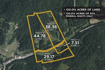 Harrison Co WV 120.01± Acres In 5 Tracts