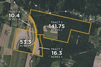Lycoming Co PA 218.7± Acres in 4 Tracts