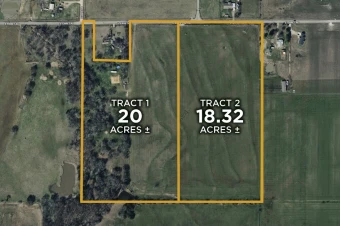 Bryan Co OK 38.32± Acres In 2 Tracts