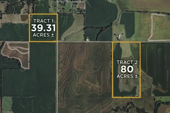 Richardson Co NE 119.31± Acres in 2 Tracts
