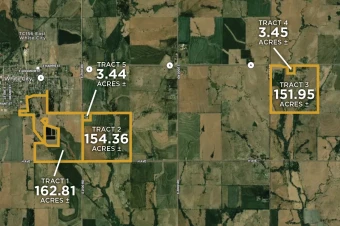 Morris Co KS 476.32± Acres In 5 Tracts
