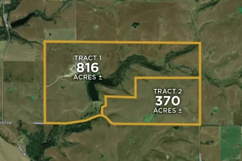 Greenwood Co KS 1186.22± Acres In 2 Tracts