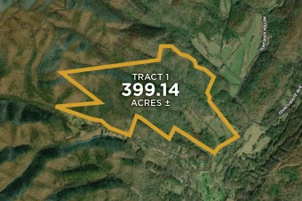 Greenbrier Co WV 399.14± Acres In 1 Tract
