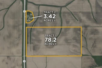 Black Hawk Co IA 81.62± Acres In 2 Tracts