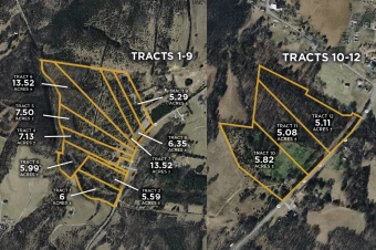 Sumner Co TN 86.89± Acres In 12 Tracts